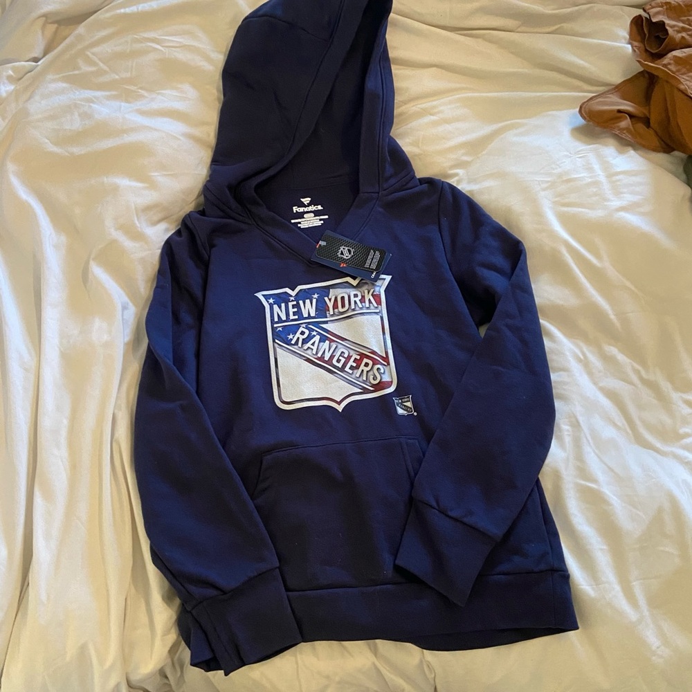New York Rangers v-neck sweatshirt